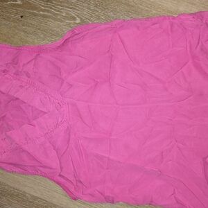 crown & ivy Hot Pink Sleep Chemise Tank